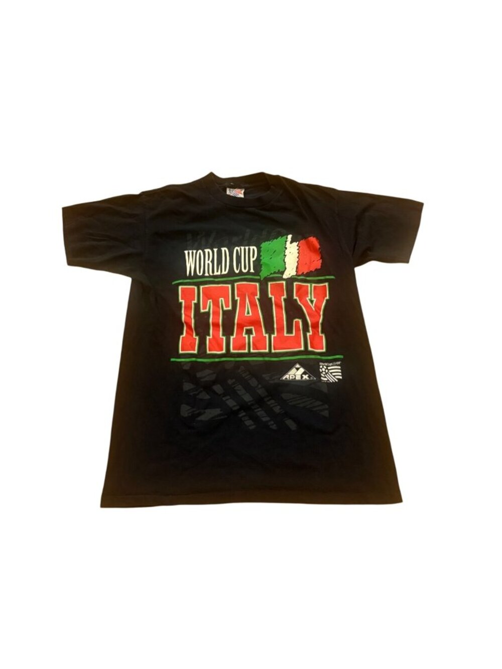 Vintage Apex One 1994 World Cup Italy National Team T-Shirt Men's Medium